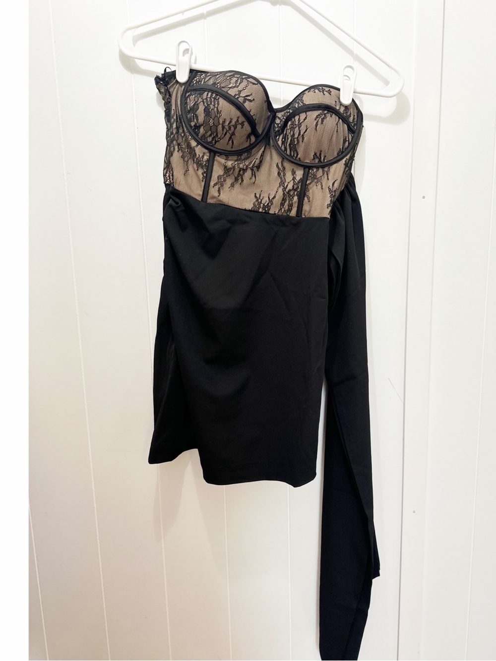 Revolve Steele black lace mini dress new with tags size extra small
